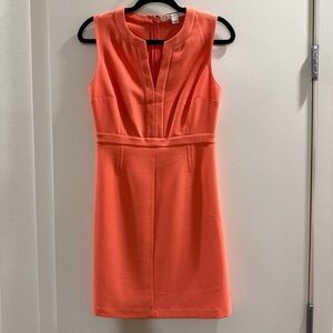 Diane Von Furstenberg Elegant Coral Sleeveless Dress